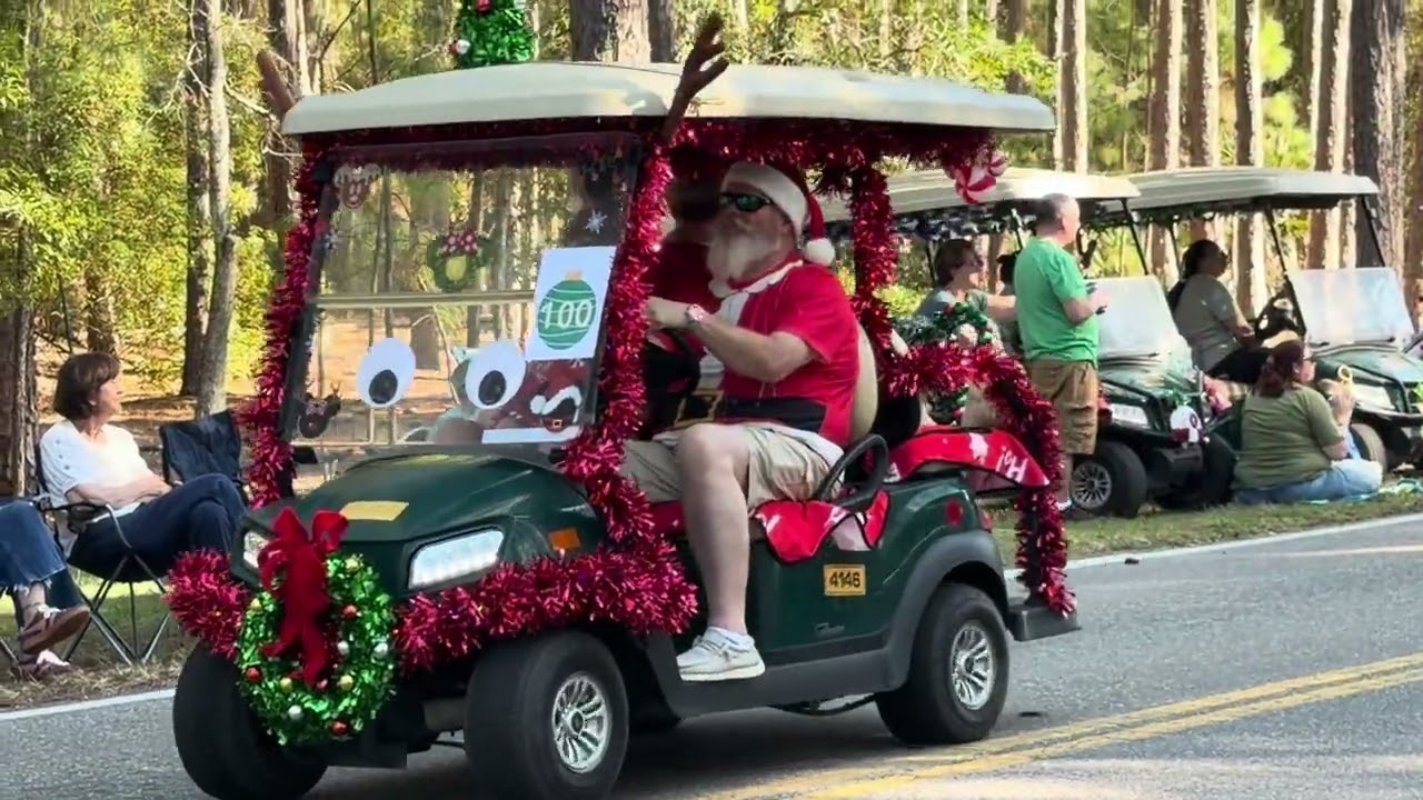 Fort Wilderness Christmas Golf Cart Parade 2025