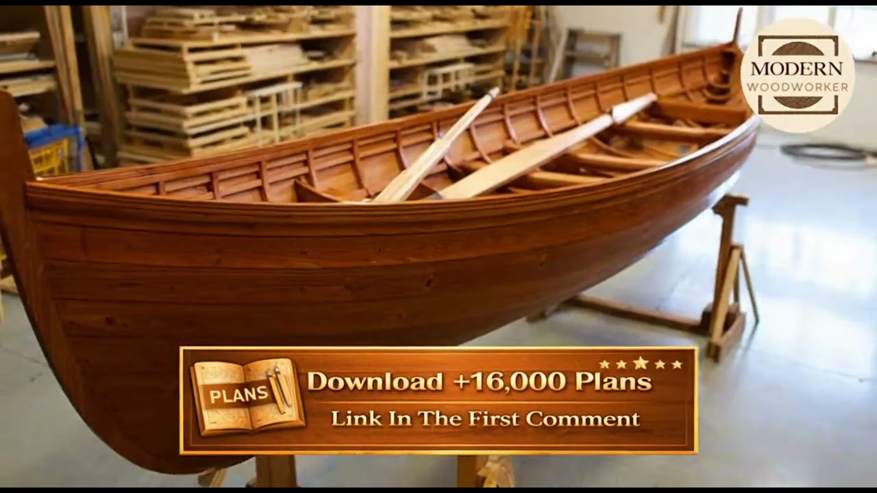 Building a Currach Step by Step From Scratch With Powerful Boat Building Plans