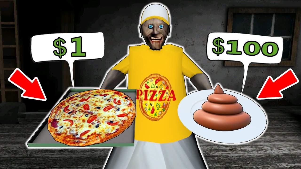 Granny vs Cheap Pizza vs Expensive Pizza vs Delivery - funny horror animation parody (p.341)