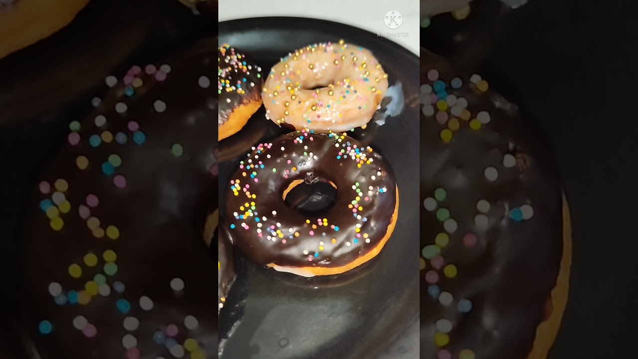 बिना यीस्ट बिना अंडा कढ़ाही में बनाये बेकरी जैसे डोनट। No Egg No Oven Bakery Style Donut Recipe