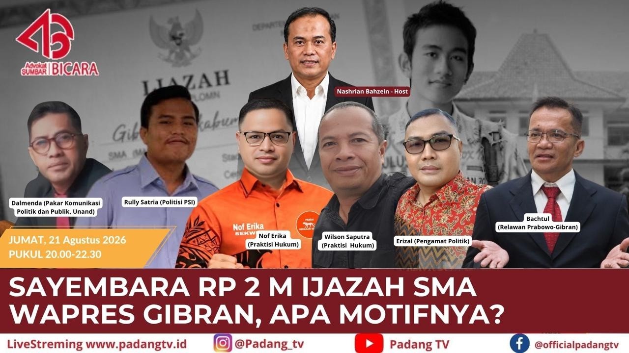 🔴LIVE: ASB -  Sayembara Rp 2 M Ijazah SMA Wapres Gibran, Apa Motifnya?