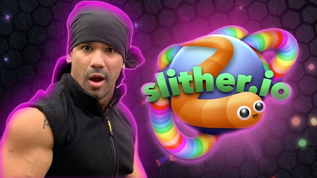 Jogo da minhoca rsrs SLITHER.IO fiz uma SuperMinhoca