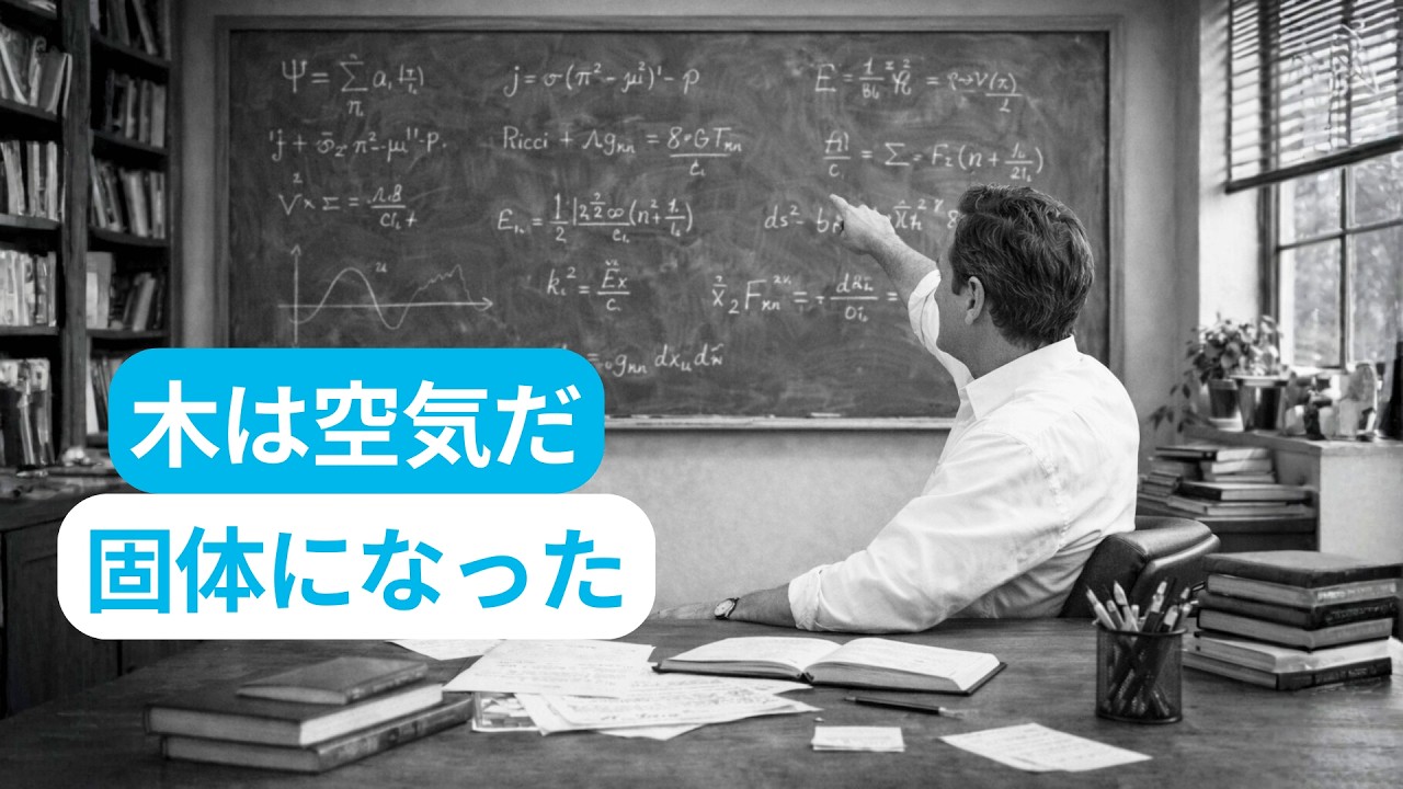 水でも土でもない！―ファインマンは木の真の源を発見した