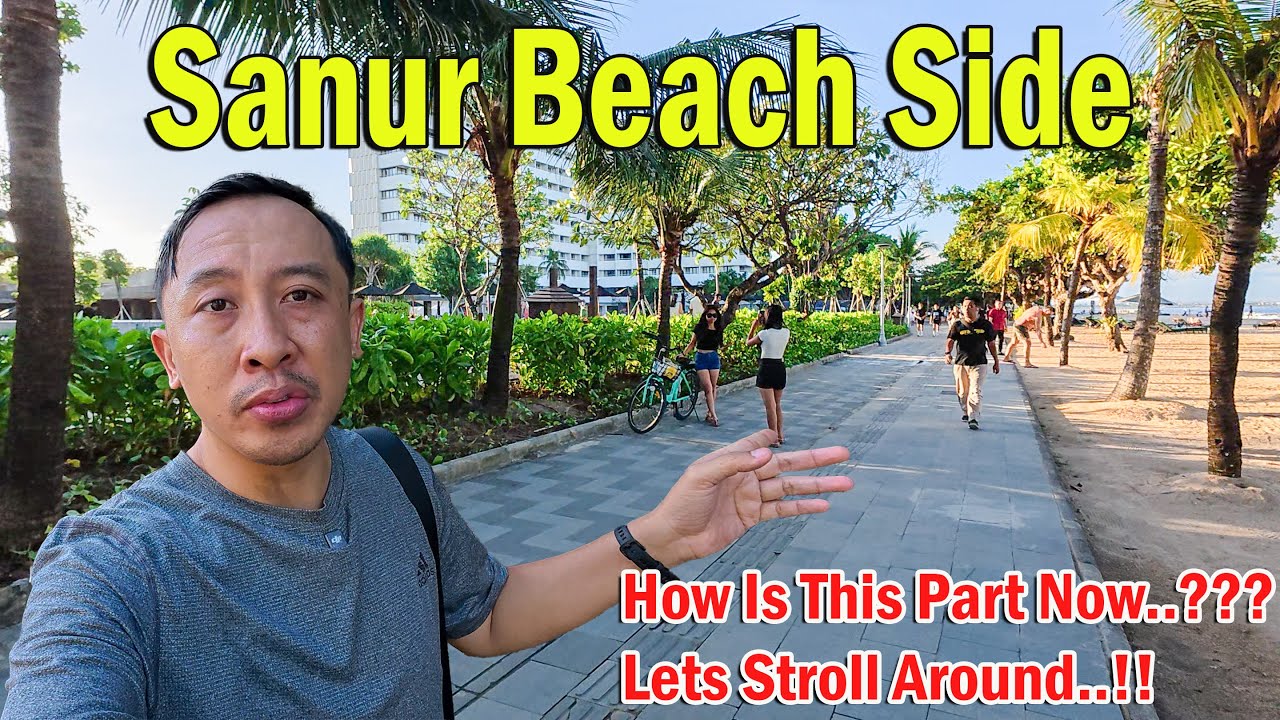 How Is This Part Of Sanur Beach..??? Some New Project On Going..!! Lets Stroll Around Here..!!