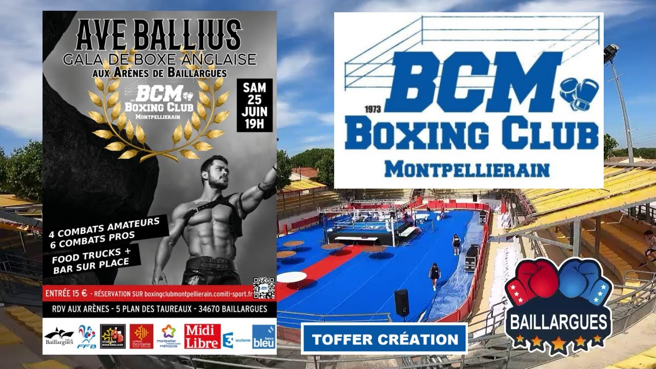 GALA du Boxing Club Montpellierain - BAILLARGUES 2022