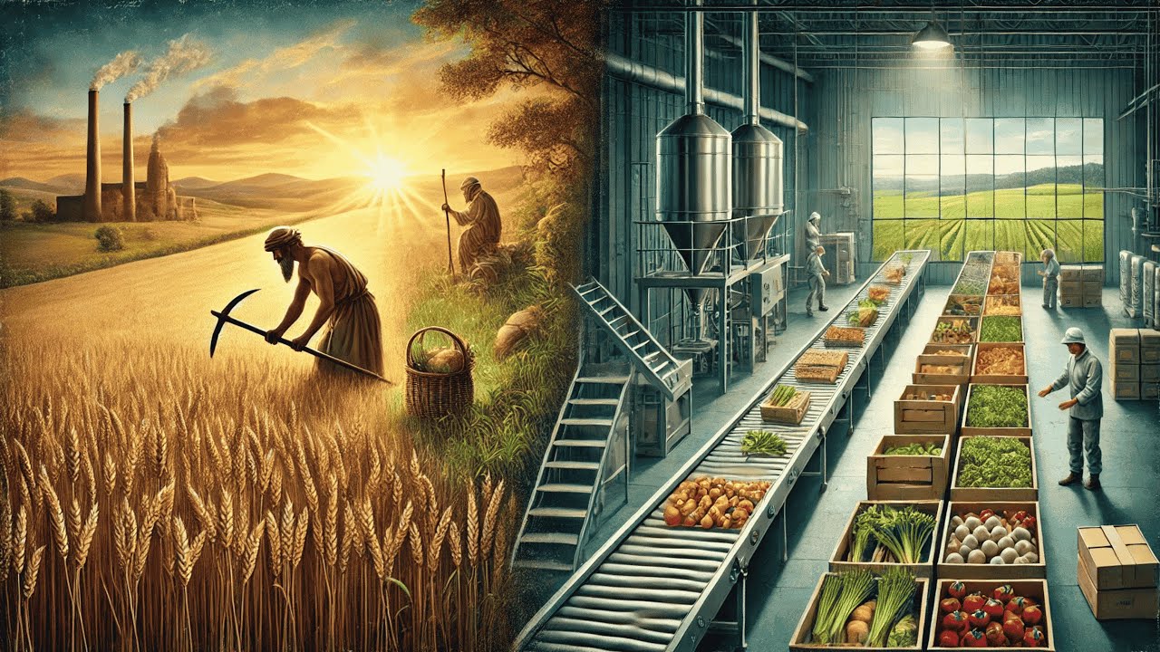 The History of Food Production: From Ancient Farming to Modern Industry