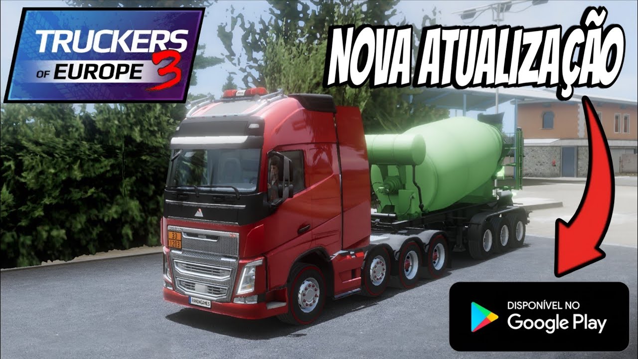Enfim! Saiu a nova atualização do Truckers of Europe 3 para todos | Novo mapa, cabos e muito mais