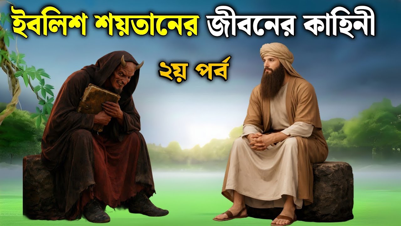 ইবলিশ শয়তানের জীবনের কাহিনী শুনুন তার নিজ মুখে | ২য় পর্ব || ইসলামিক কাহিনী || Julfikar Ali