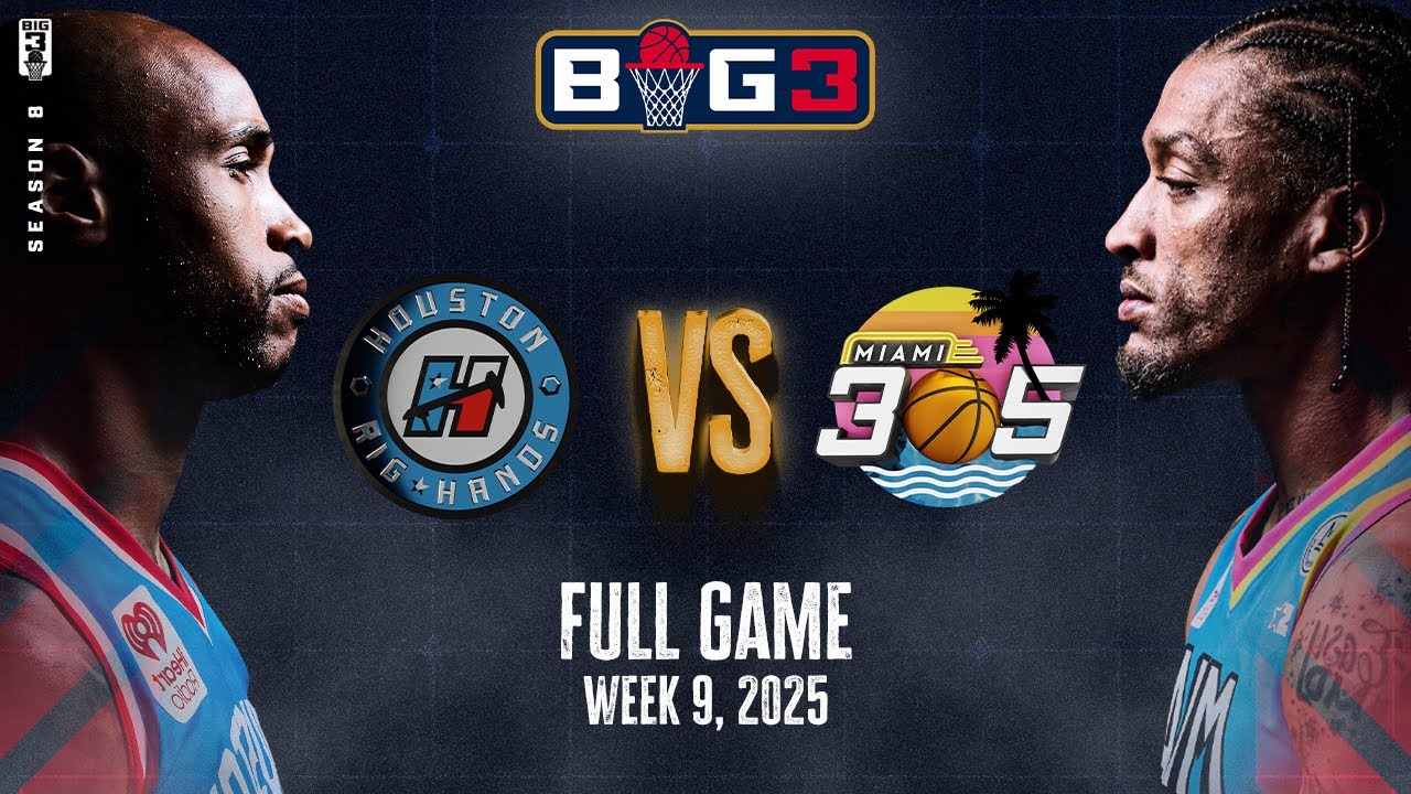 MICHAEL BEASLEY CHASES MVP TITLE VS REIGNING CHAMPS | Week 9 Game 1 | MIAMI 305 VS. HOUSTON RIGHANDS