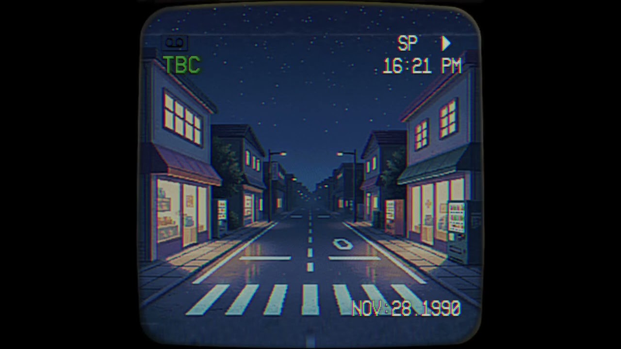 night walk anime lofi 🌃 calm beats for studying & late night thoughts