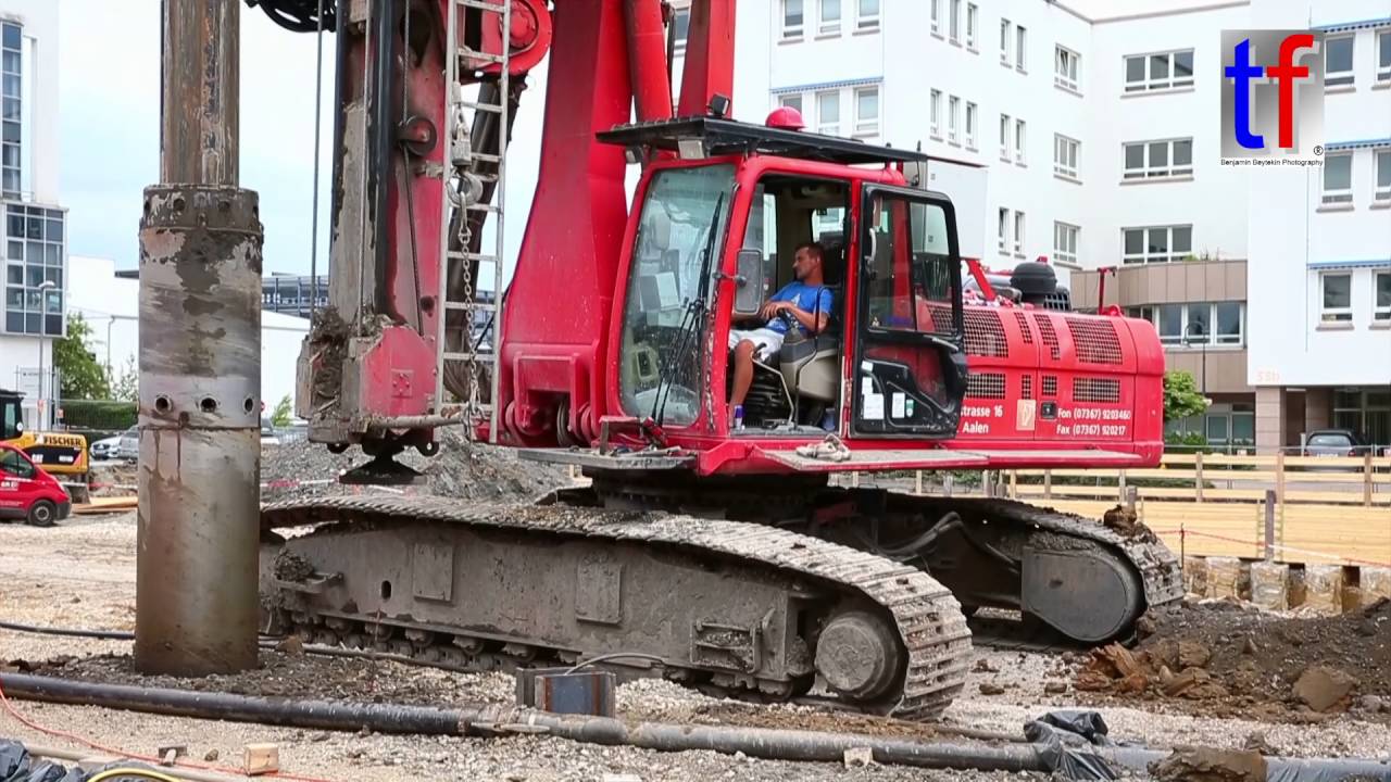 DELMAG RH 20 Drill / Bohrgerät, Stuttgart-Vaihingen, Germany, 02.08.2016.