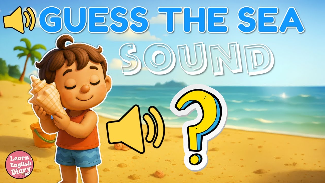 Learn Sea Sound Words 🌊 Fun ESL Ocean Vocabulary Game for Kids