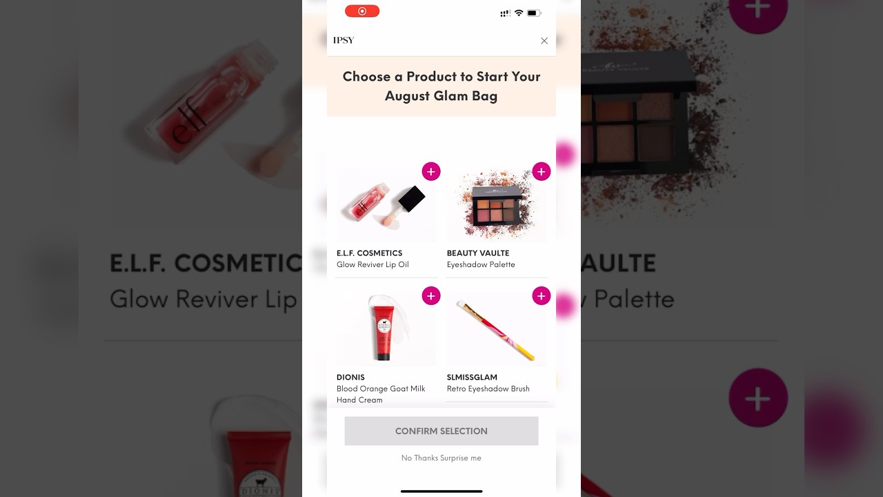 *CHOICE OPEN* IPSY GLAM BAG AUGUST 2024 &bull; Spoilers & Sneak Peeks | Viruzzzka