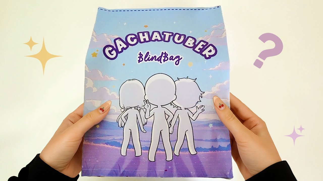 Popular Gachatuber BlindBag (Guess who?) ✨💜 | + Tutorial