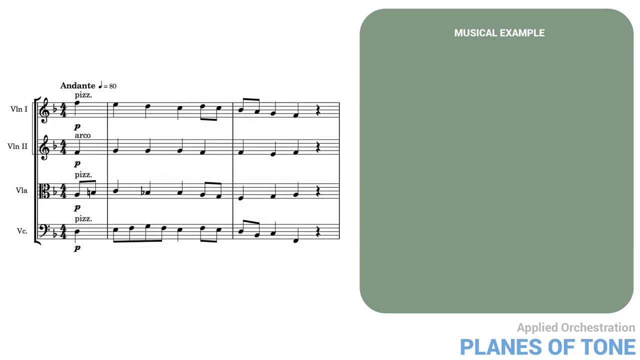Applied Orchestration #4 - Planes of Tone