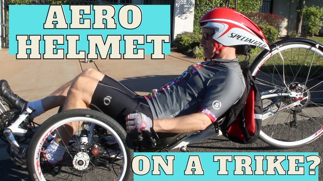 Will Riding a Recumbent Trike with a Time Trial Helmet Make You Faster?