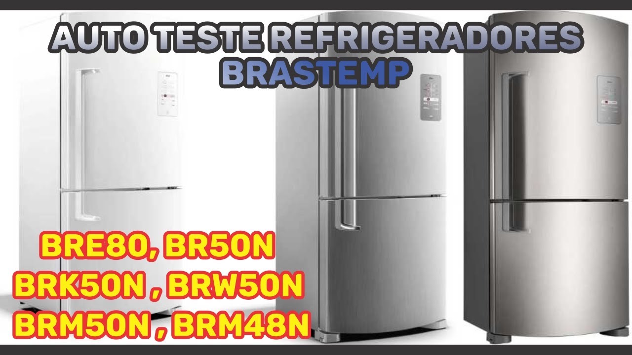 Auto Teste Refrigerador Brastemp BRE80
