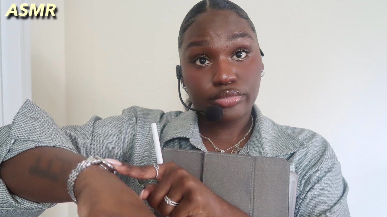 ASMR | Celebrity Personal Assistant Goes Over Your Schedule!!!