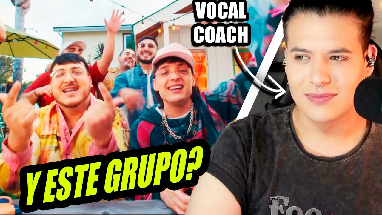 NO LOS CONOCIA! Peso Pluma x Grupo Frontera - TULUM | Análisis & Reaccion Vocal Coach | Ema Arias