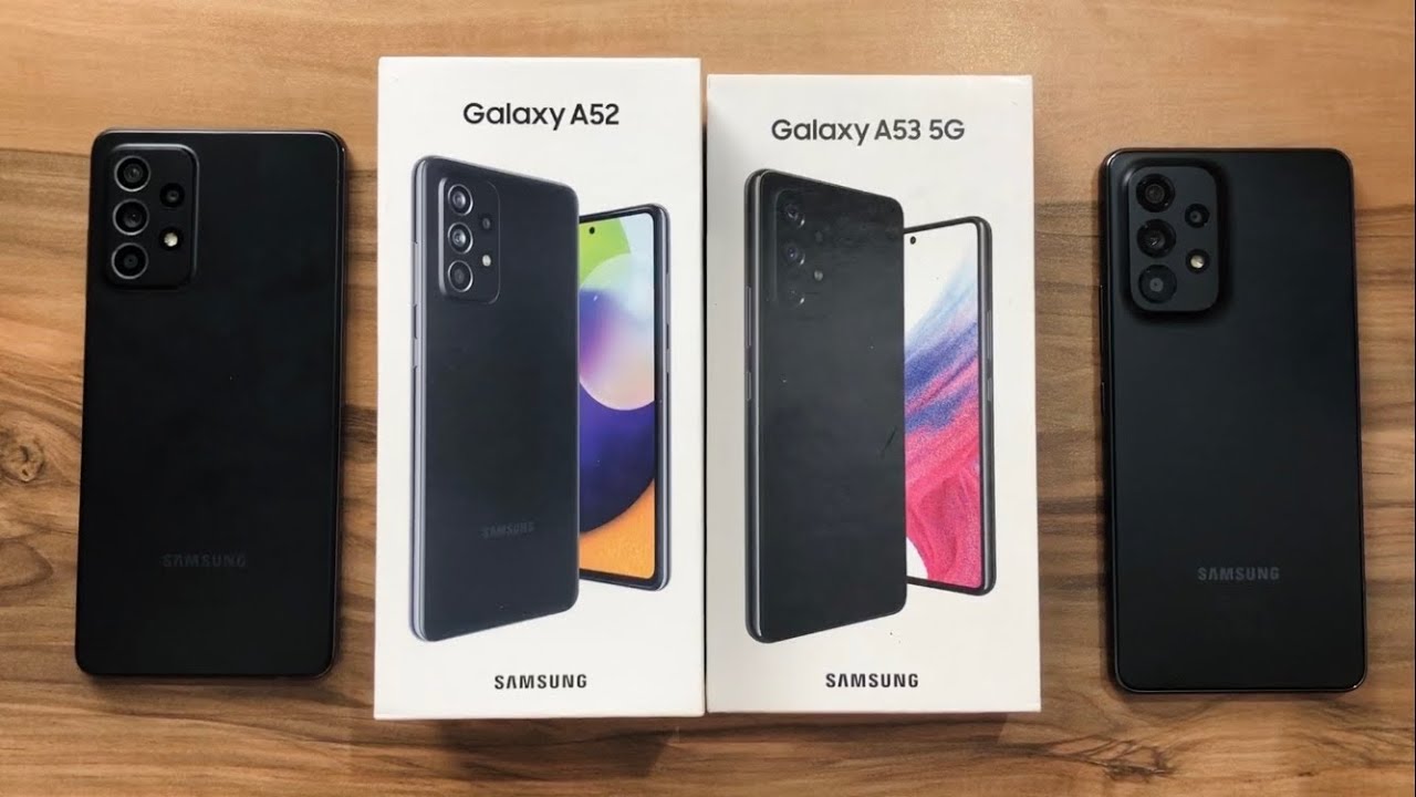 Samsung Galaxy A53 vs Samsung Galaxy A52