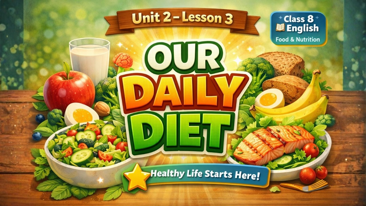 Unit 2 – Lesson 3: Our Daily Diet