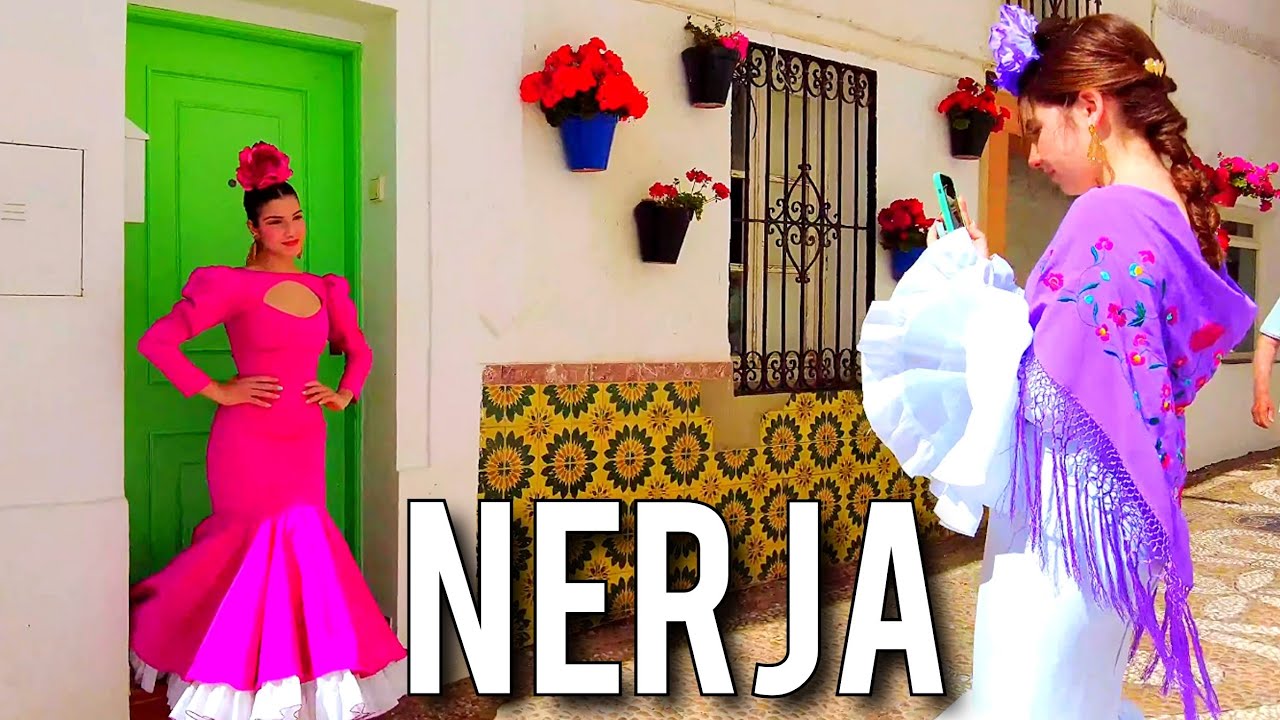 NERJA 🇪🇸 Beautiful Old Town Update May 2024 Andalucía Costa del Sol  Malaga Spain 4K