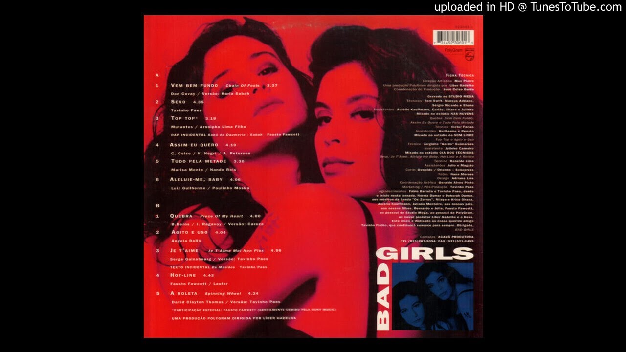 Bad Girls - Je T'aime (Brazil, 1994)