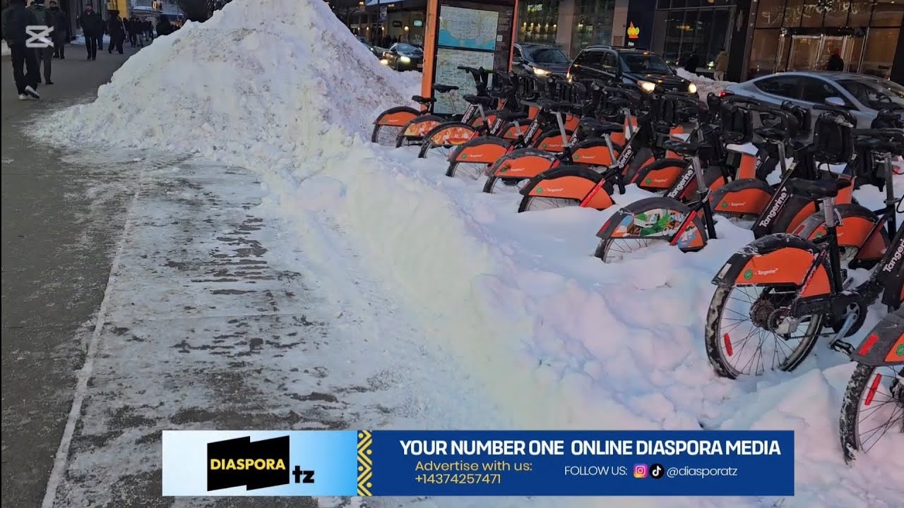 MAISHA BAADA YA WINTER STORM YA  CANADA..