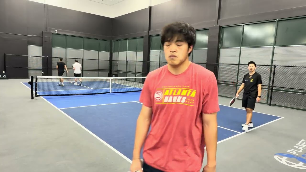 Dinkster Tour: Year of the Horse Tour @PlanetPickleAtl; Semi Match: Minh/Alan vs Jeffery/Tyler.