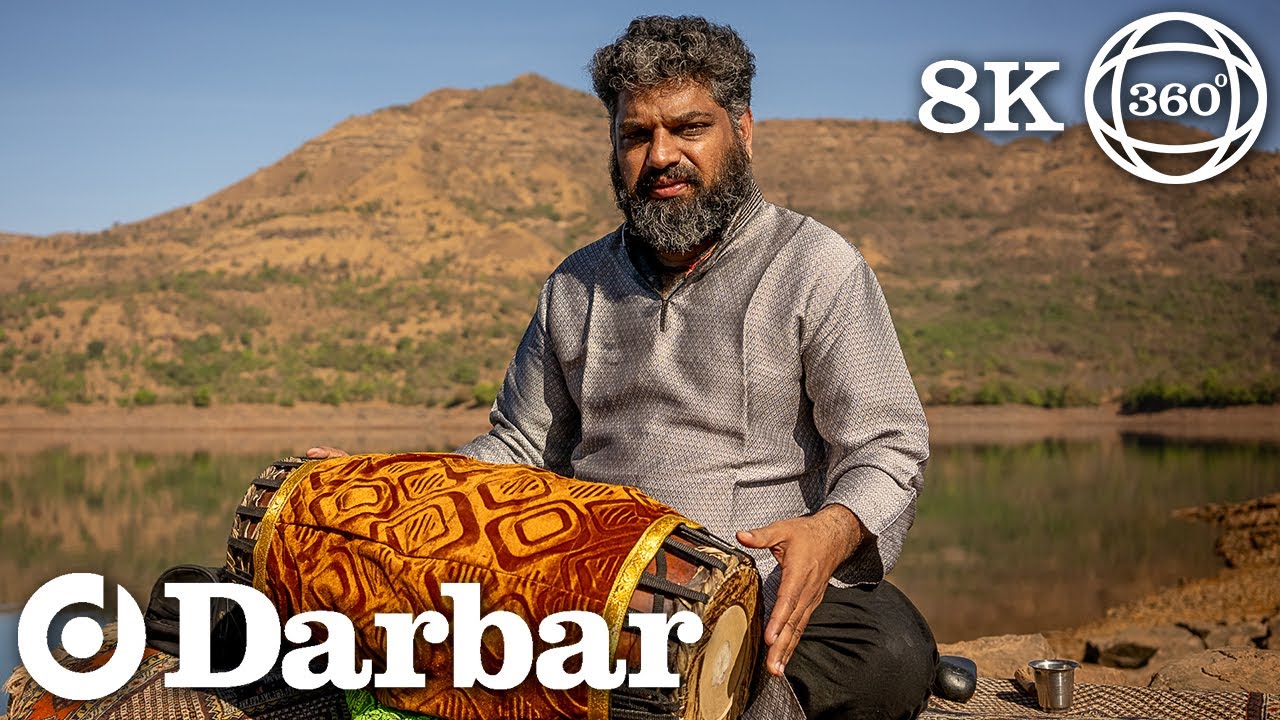 World's First VR360 Mridangam Solo | P.S. Phalgun | Carnatic Rhythm | Darbar VR360