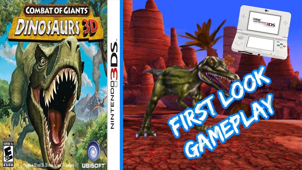 Combat of Giants: Dinosaurs 3D – Nintendo 3DS Gameplay