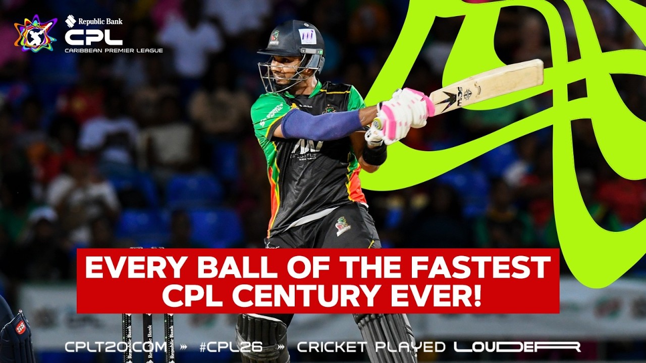 Dasun Shanaka Smashes 121 Off ONLY 43 Balls! | CPL 2026