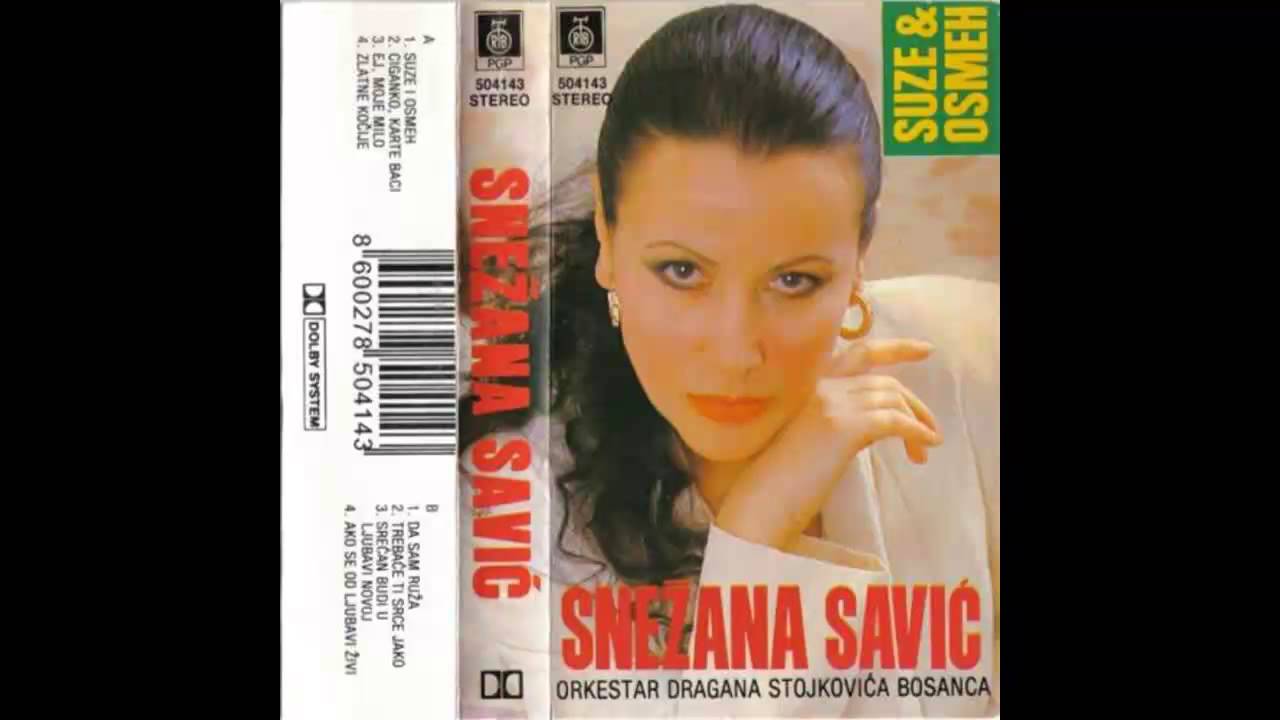 Snezana Savic - Suze i smeh - (Audio 1992) HD