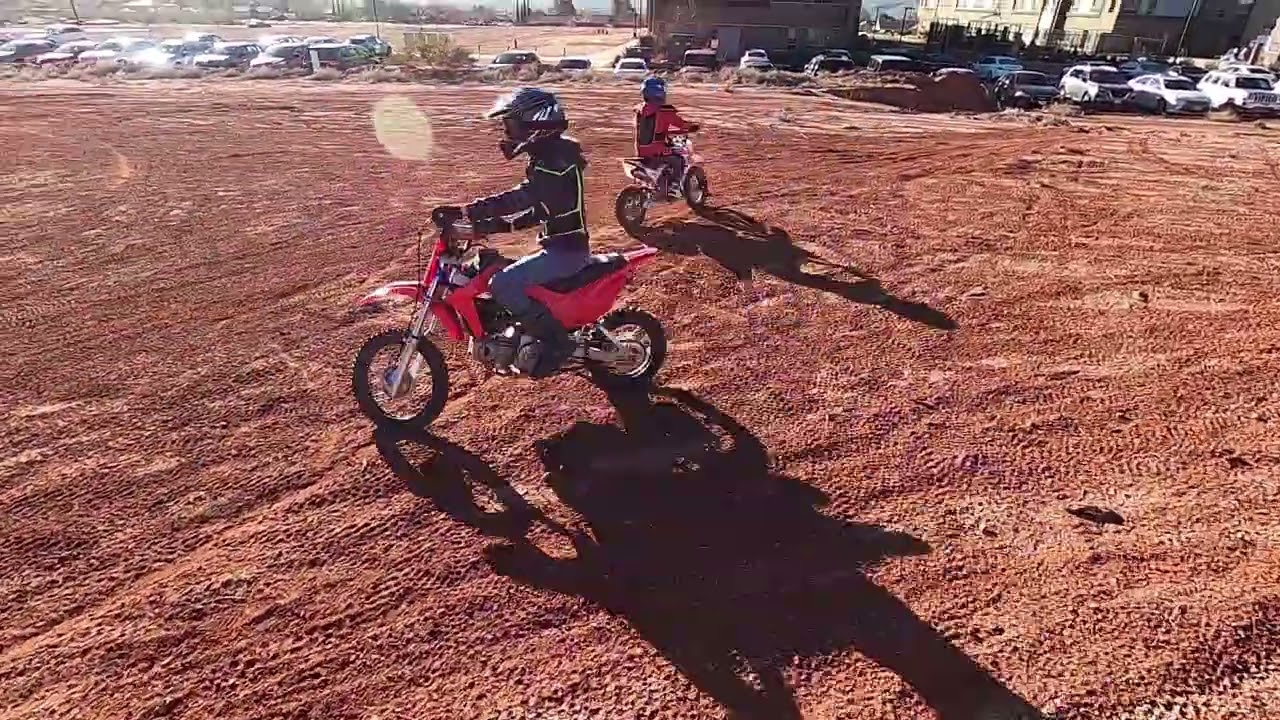 Kids on Dirtbikes
