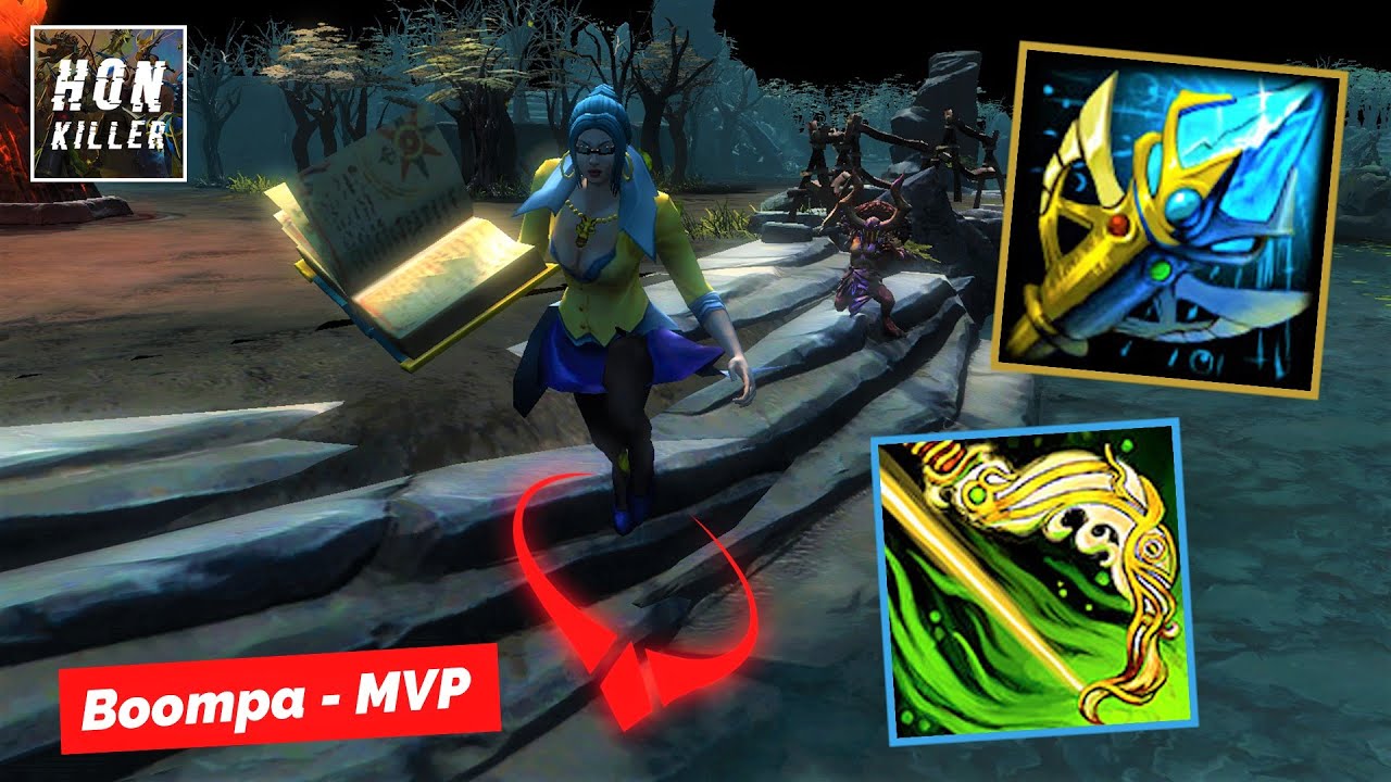 HoN Vindicator STAFF OF THE MASTER with WINGBOW - MVP