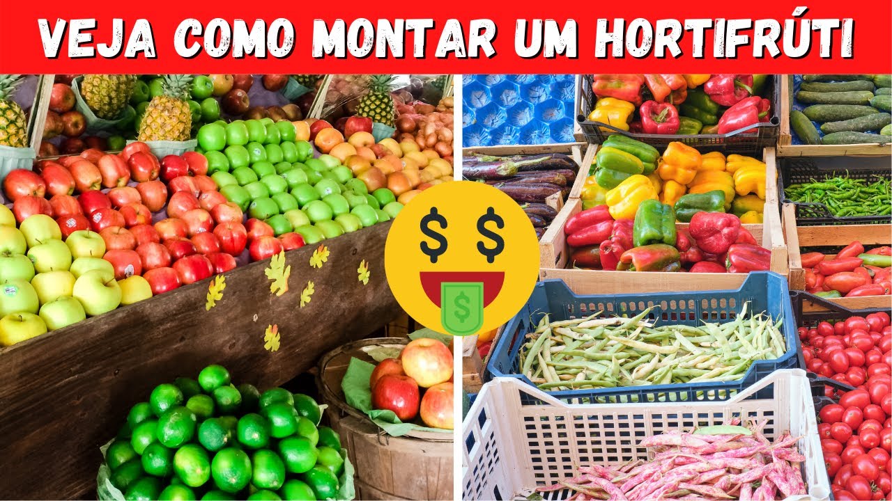 COMO MONTAR UM HORTIFRÚTI