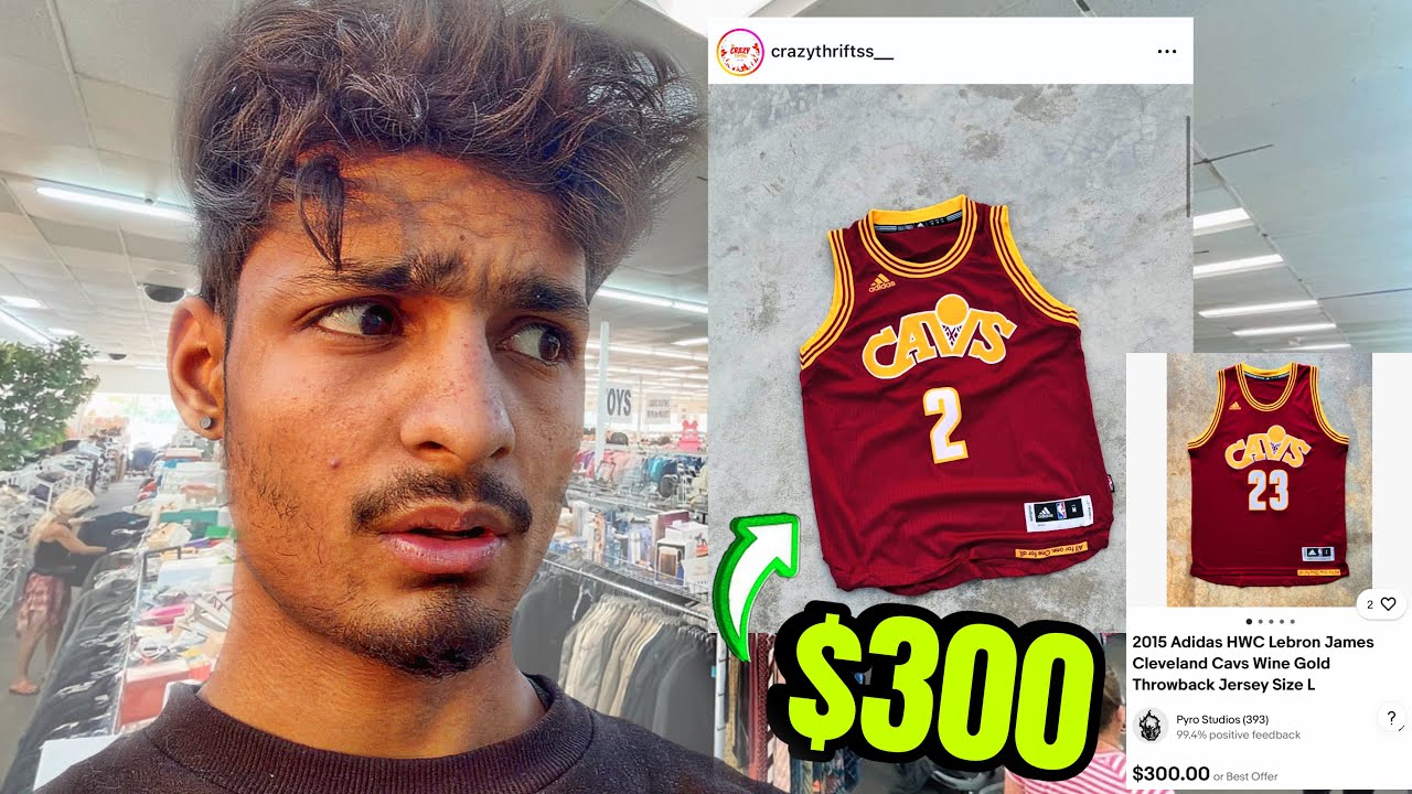 $300 😳 NBA & Adidas collaboration vintage jersey / Crazythriftss 