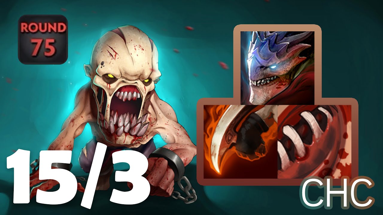 LIFESTEALER Round 75 Best Skill Combo - Dota 2 Custom Hero Chaos