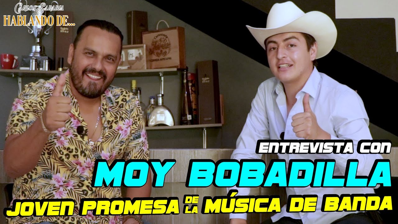 Carlos Sarabia, hablando de... - Moy Bobadilla