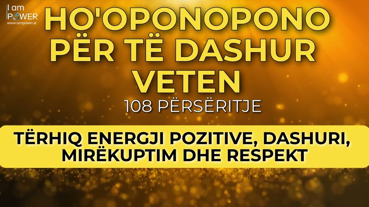 Aktivizoni Ligjin e tëheqjes | TËRHIQ ENERGJI POZITIVE, DASHURI, MIRËKUPTIM DHE RESPEKT