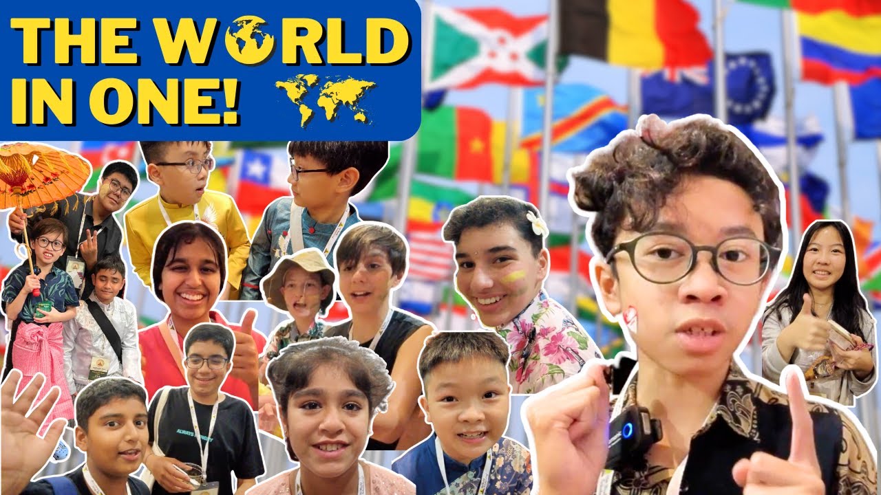 MEETING MY FRIENDS FROM AROUND THE WORLD!! | International Cultural Fair in WSC Bangkok|
