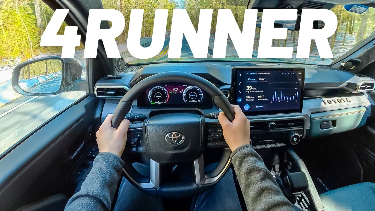 Toyota 4Runner 2026 | Тест-драйв и обзор от первого лица