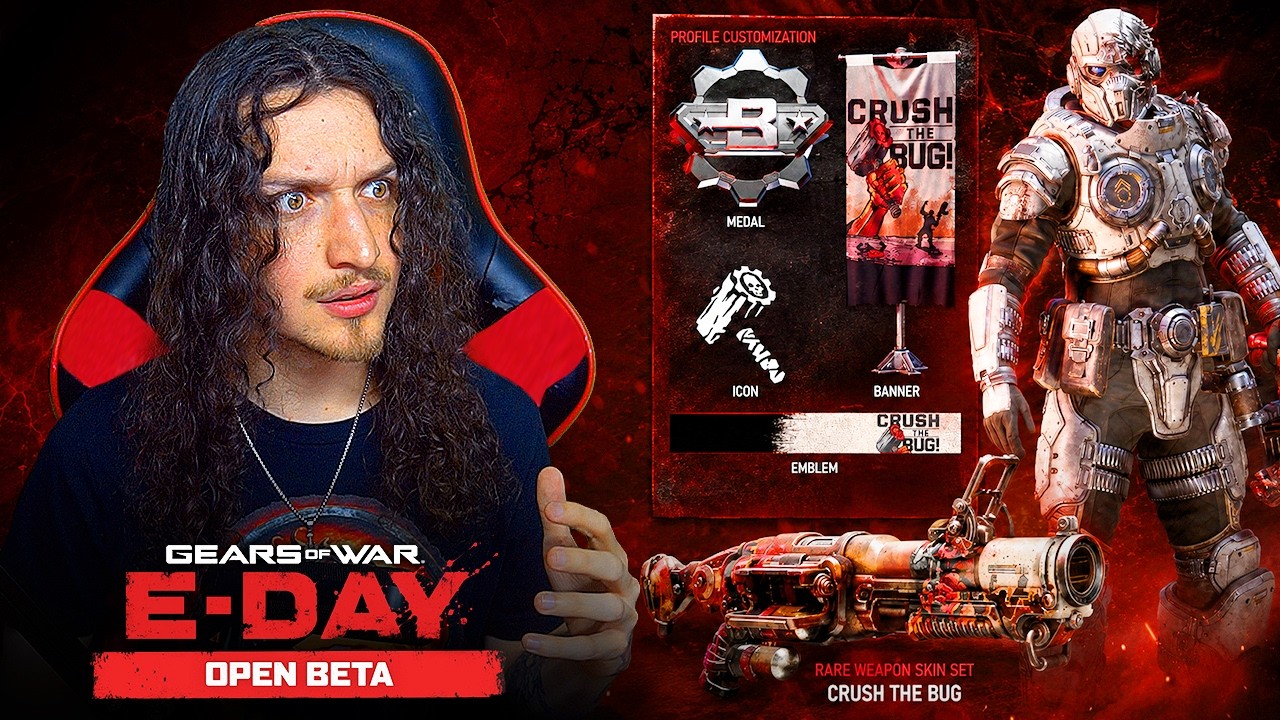 Gears of War: E-Day &mdash; НОВЫЕ эксклюзивные награды за бету + Фанаты В ЯРОСТИ!