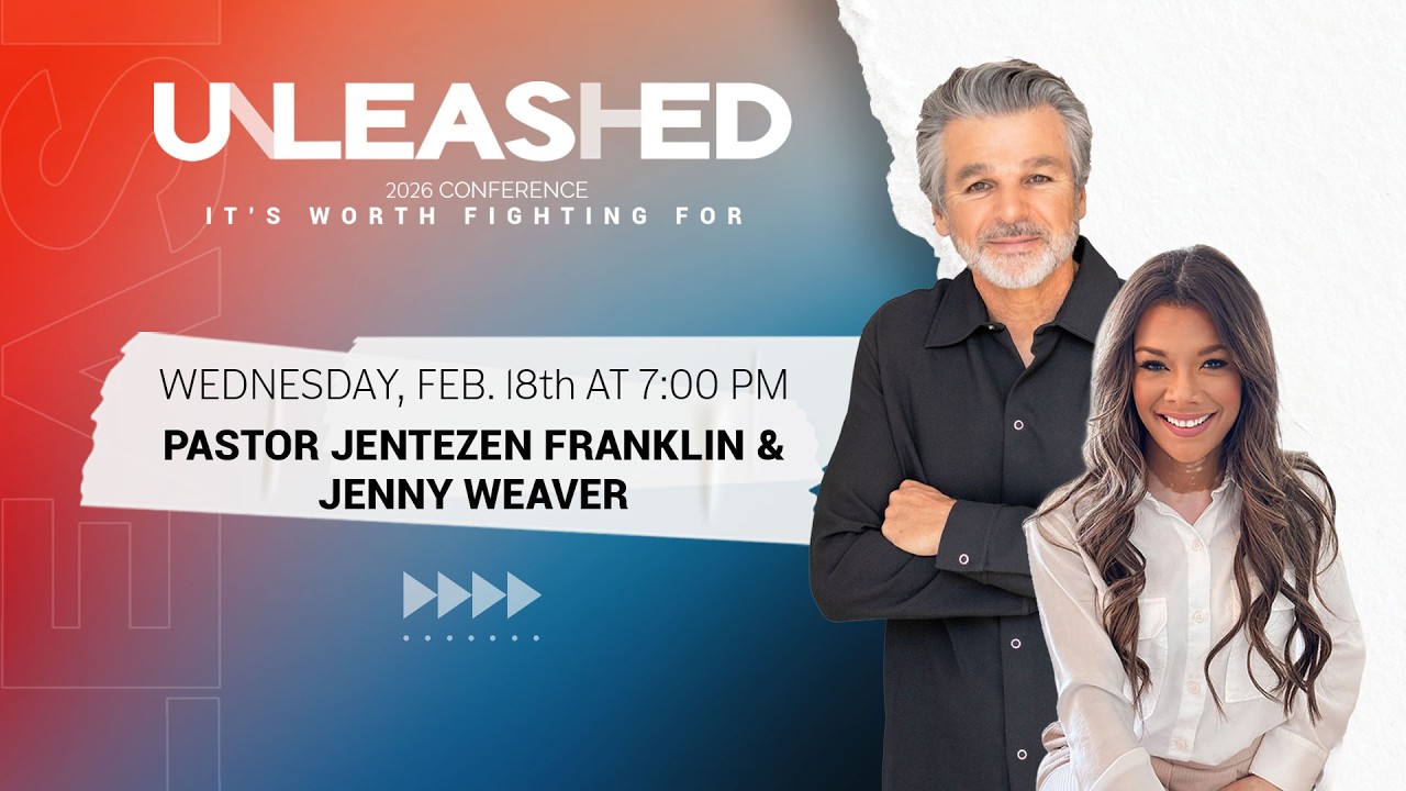 Unleashed Conference 2026 - Wednesday Night, Pastor Jentezen Franklin and Jenny Weaver