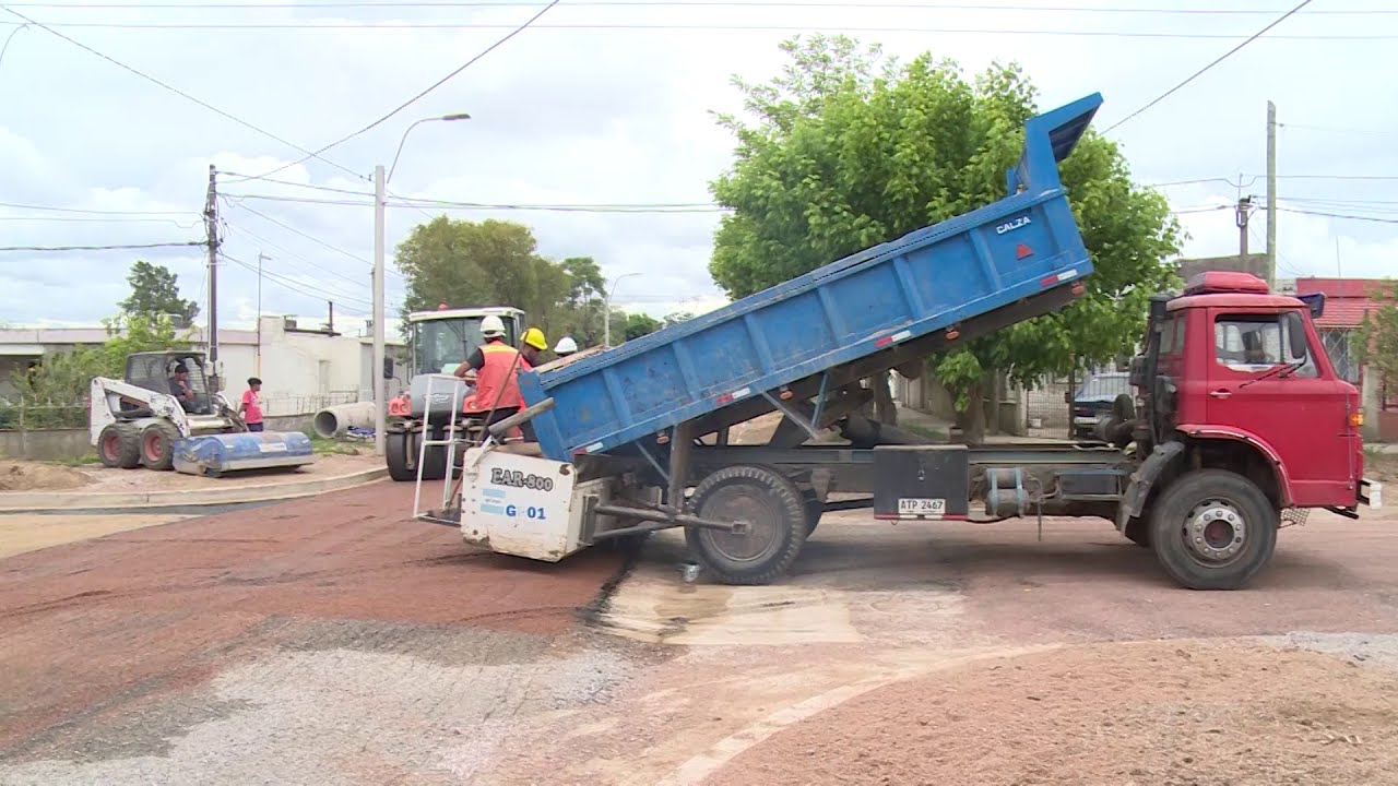 Etapa final de obras en barrio Porvenir  16/11/20