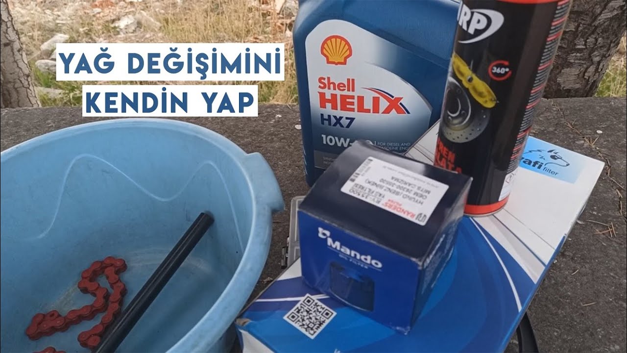 Accent Era 1.4 Periyodik Bakım, Yağ Değişimi Nasıl Yapılır