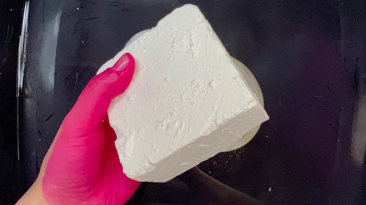 Part 1 Soft relaxing gym chalk water crumble + paste play compilation | Sleep Aid | Satisfying ASMR