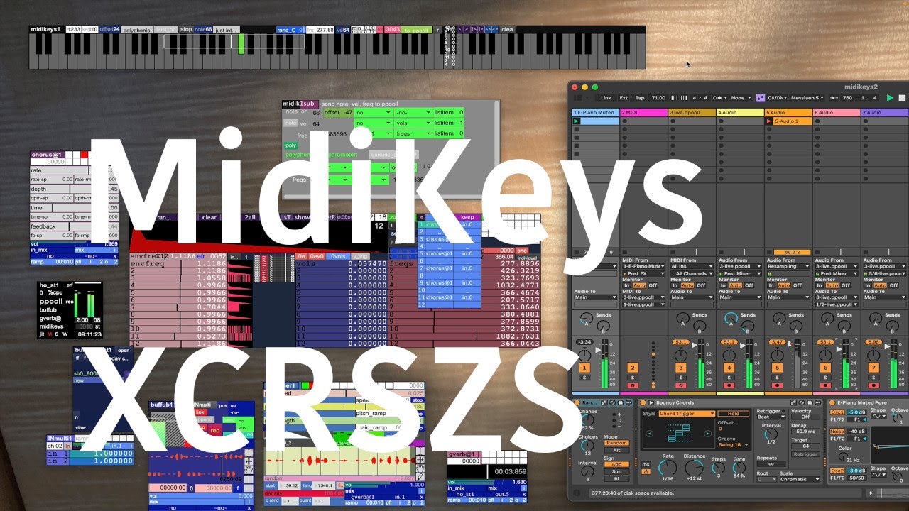 Live.Ppooll MidiKeys XCRSZS