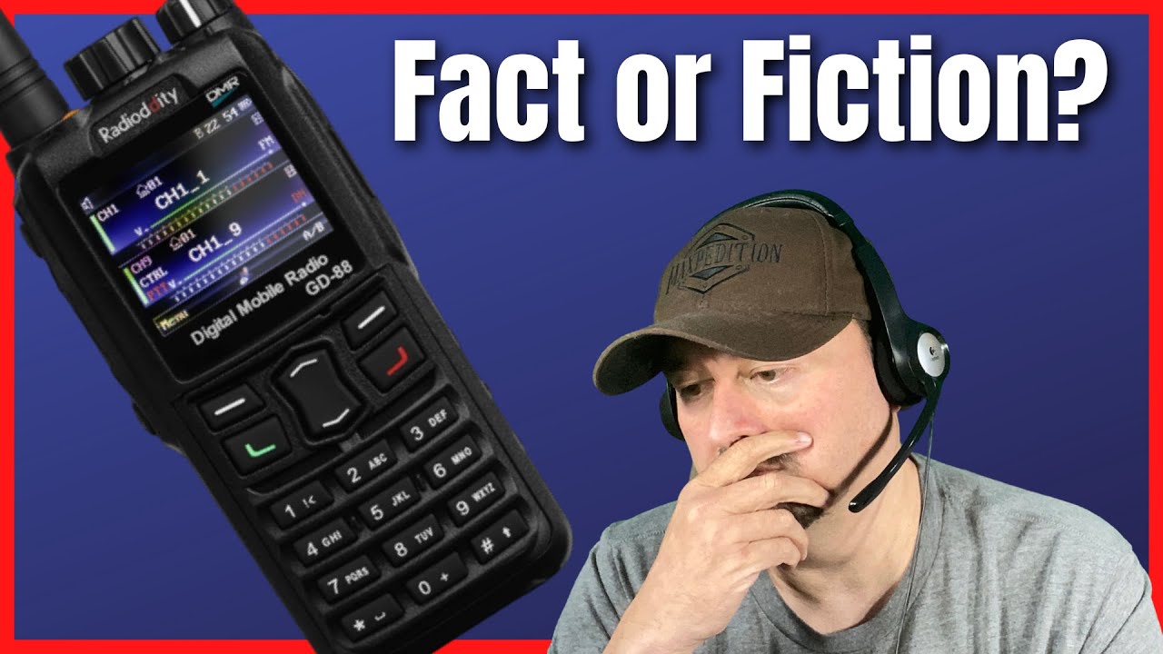Радиостанция Radioddity GD-88 DMR — факт или вымысел