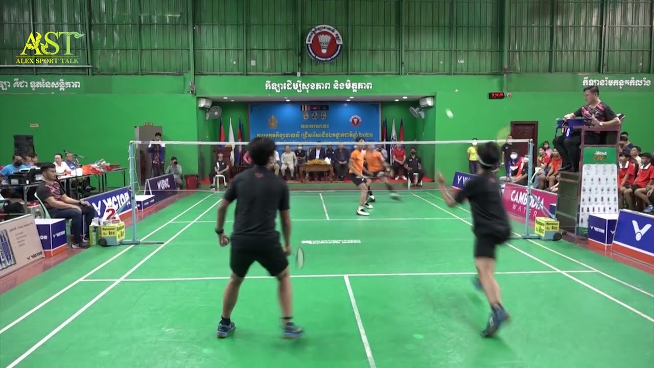 Badminton Cambodia Games2022- ប្រកួតកីឡាវាយសីជើងឯកថ្នាក់ជាតិឆ្នាំ២០២២